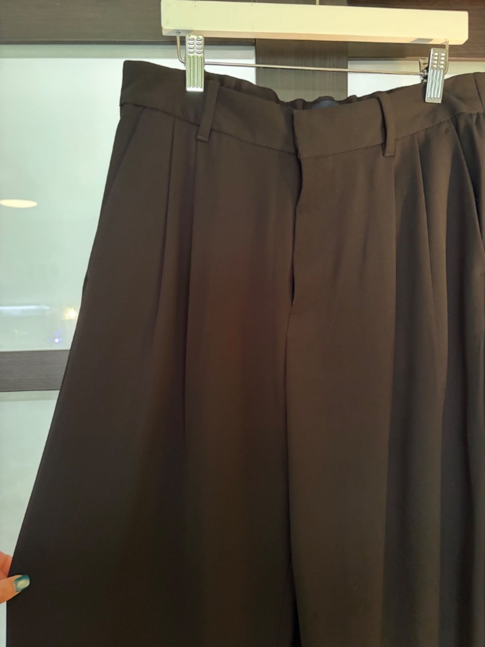 GAP Wide Leg Black Trousers - Picture 3 of 6